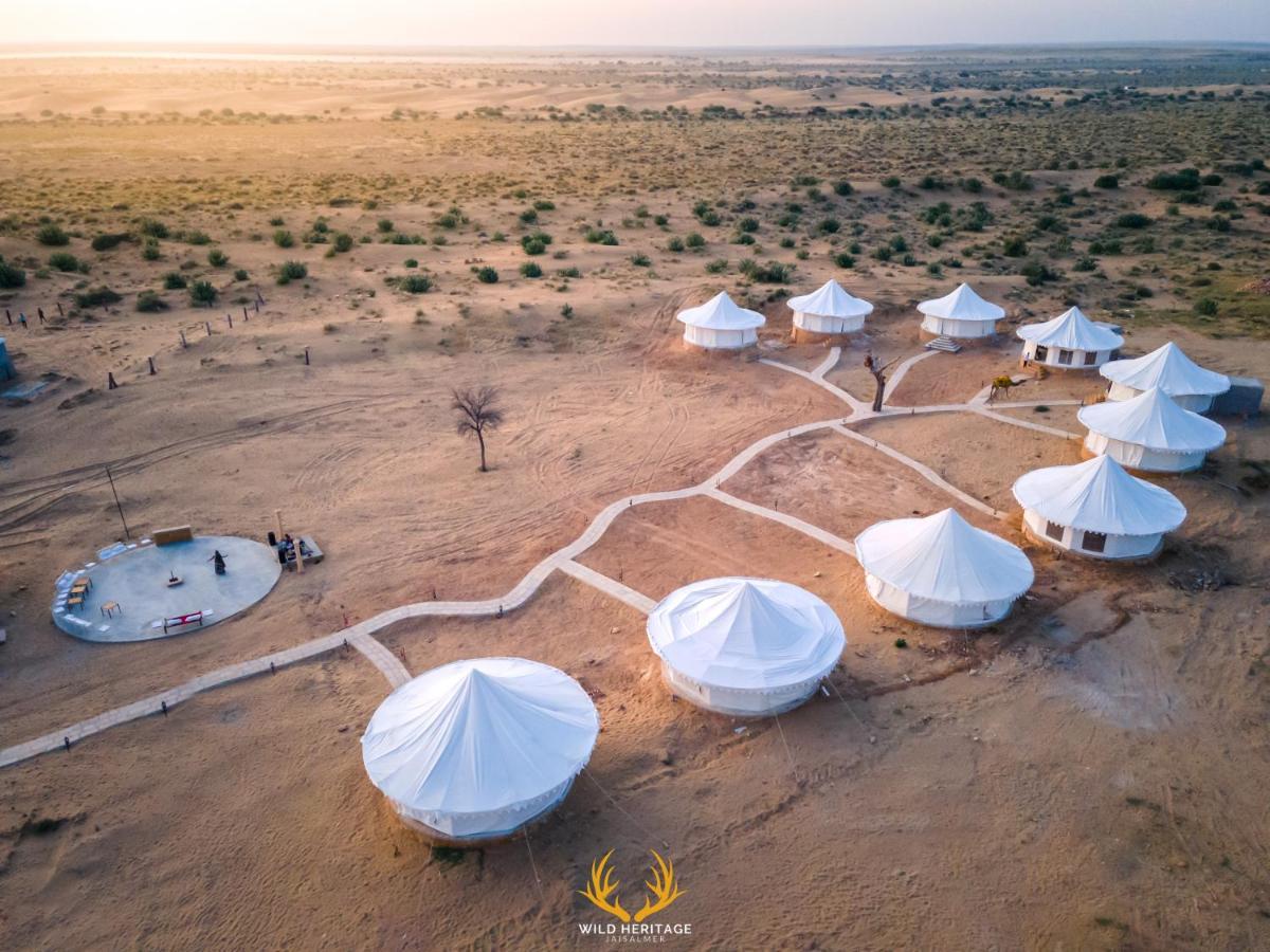 Wild Heritage Desert Camp Hotell Jaisalmer Exteriör bild