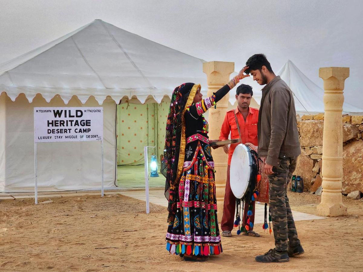 Wild Heritage Desert Camp Hotell Jaisalmer Exteriör bild